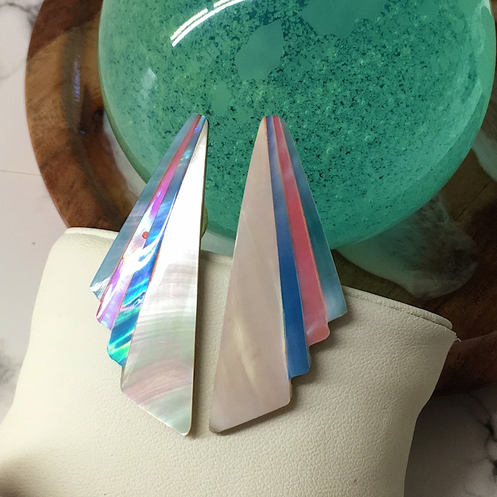 Mop Earrings - image 1